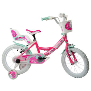 Bicicletta Bambina 16" con stabilizzatori
