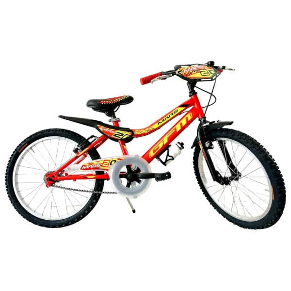 GFM BIKE Bicicletta ragazzo 20 pollici Rosso | 120 cm 1 velocità