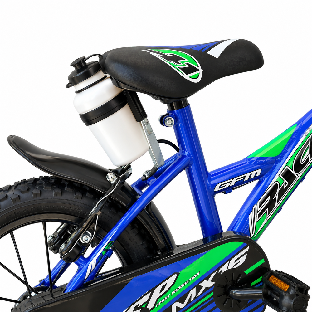 Dettaglio bici bambini Racing MX 16
